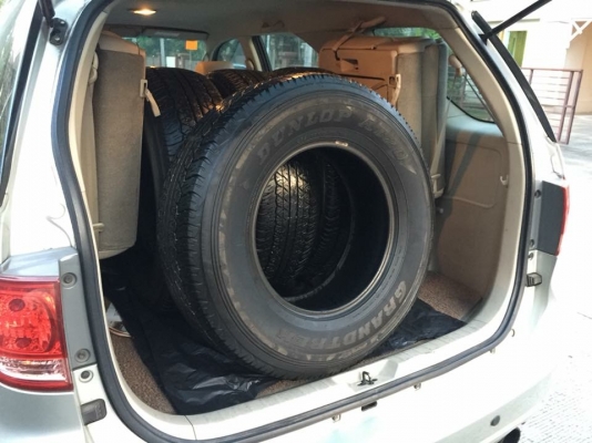 ยาง Dunlop 255 70 16 ปลายปี16 ดอกเต็ม ไม่มีปะ เนื้อนิ่มๆ ใช้ยาว ราคาไม่แพง ยาง Dunlop 255 70 16 ปลายปี16 ดอกเต็ม ไม่มีปะ เนื้อนิ่มๆ ใช้ยาว ราคาไม่แพง