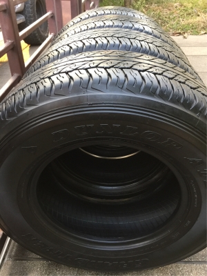 ยาง Dunlop 255 70 16 ปลายปี16 ดอกเต็ม ไม่มีปะ เนื้อนิ่มๆ ใช้ยาว ราคาไม่แพง ยาง Dunlop 255 70 16 ปลายปี16 ดอกเต็ม ไม่มีปะ เนื้อนิ่มๆ ใช้ยาว ราคาไม่แพง