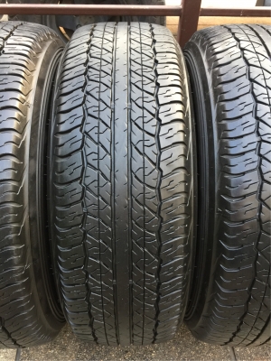 ยาง Dunlop 255 70 16 ปลายปี16 ดอกเต็ม ไม่มีปะ เนื้อนิ่มๆ ใช้ยาว ราคาไม่แพง ยาง Dunlop 255 70 16 ปลายปี16 ดอกเต็ม ไม่มีปะ เนื้อนิ่มๆ ใช้ยาว ราคาไม่แพง