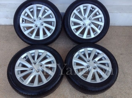 ล้อแม็ก แอททราจ ขอบ15 พร้อมยาง 185-55-15 ล้อแม็ก แอททราจ ขอบ15 พร้อมยาง 185-55-15