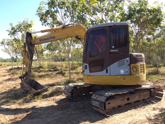 ขาย แบคโฮ โคมัตสุ PC78  เอกสารเล่มทะเบียน✔️ เครื่องดี ปั้ม Load 20-30\% ไฟฟ้าครบ หน้าจอโชว์ แอร์หนาว✔️ โซ่ใหม่ ใบสวยหนา ✔️ โรลเลอร์ Rใหม่ L ไม่แตก เฟรมสวย✔️ เอว กระดิกเล็กน้อย แขนขุดสวย✔️ ราคา 435,000 ค่าคอม 1 หมื่น  091-0206555 รถอยู่สุรินทร์ครับ