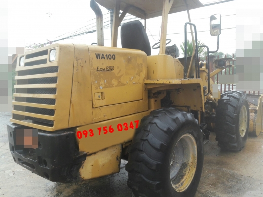 ขายรถตักล้อยาง KOMATSU WA100-3