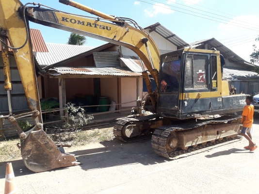 ขายด่วน โคมัสสุ PC120-3 เครื่องเดิม ปั้มเดิม ทำงานเร็ว แรงดี แอรหนาว สภาพพร้อมใช้