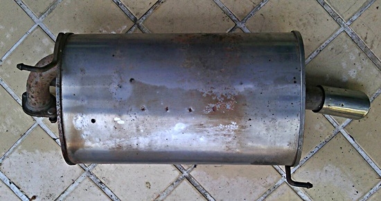 หม้อพักท่อไอเสีย(1500) และโช๊คหน้า-หลัง(3500) ACCORD งูเห่า ปี 2002