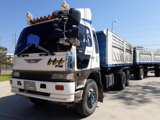 ขาย HINO 1M พ่วงแม่ลูก กระบะสามมิตร รถเดิมๆ