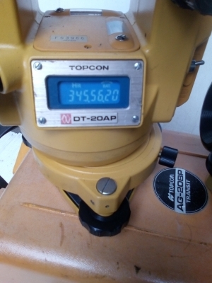 ขายกล้องวัดมุม TOPCON รุ่น DT-20AP สภาพ90\% พร้อมคาริเบตออกใบเซอร์ เเถมกล้องวัดระดับ1ตัว MADE IN JAP ขายกล้องวัดมุม TOPCON รุ่น DT-20AP สภาพ90\% พร้อมคาริเบตออกใบเซอร์ เเถมกล้องวัดระดับ1ตัว MADE IN JAP