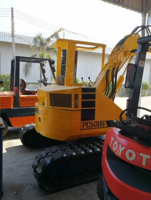 ถูก!!! รถขุดตัก รถแบ๊คโฮ KOMATSU PC50UU ดีเซล ชมเครื่องจักร โฟล์คลิฟท์ รอก นับ1,000รายการจากญี่ปุ่นwww.paholgroup.com