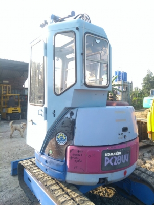 ส่งไปจ.ตากเรียบร้อยแล้ว รถแบคโฮ KOMATSU PC28UU รถเก่านอกนำเข้า ยังไม่เคยใช้งานในไทย เครื่องดี ปั๊มดี เอวแน่น ไฟฟ้าครบ ระบบสมบูรณ์ พร้อมใช้งาน มีเอกสารใบอินวอยซ์