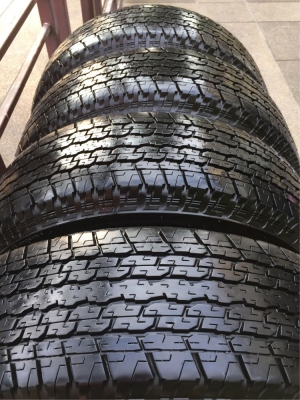 ยาง Bridgestone 245 70 16 สิ้นปี16 ดอกเต็ม เนื้อนิ่มๆ ใช้ยาว ราคาไม่แพง