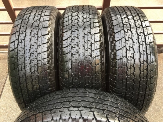 ยาง Bridgestone 245 70 16 สิ้นปี16 ดอกเต็ม เนื้อนิ่มๆ ใช้ยาว ราคาไม่แพง