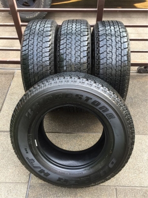 ยาง Bridgestone 245 70 16 สิ้นปี16 ดอกเต็ม เนื้อนิ่มๆ ใช้ยาว ราคาไม่แพง