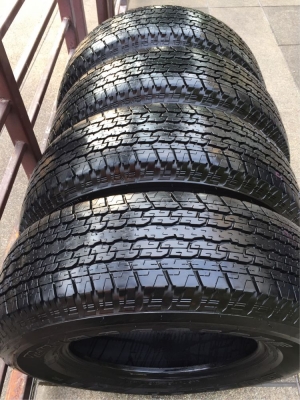 ยาง Bridgestone 245 70 16 สิ้นปี16 ดอกเต็ม เนื้อนิ่มๆ ใช้ยาว ราคาไม่แพง