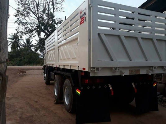 Hino 320 แรง ปี 49 แม่เดี่ยวกระบะดัมพ์สามมิตร ทะเบียนพร้อม