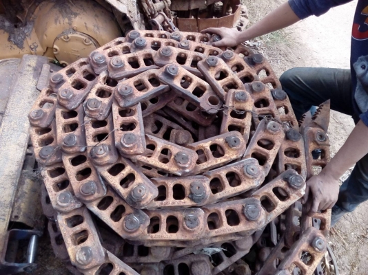 ขายโซ่เปล่ารถแทรกเตอร์ CAT-D-4 โซ่แท้ตราCAT ขายไม่แพงครับ