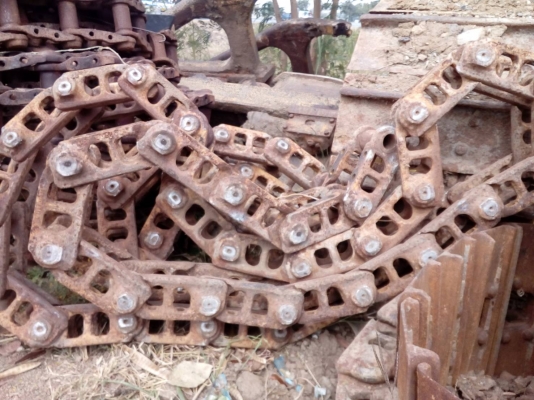 ขายโซ่เปล่ารถแทรกเตอร์ CAT-D-4 โซ่แท้ตราCAT ขายไม่แพงครับ