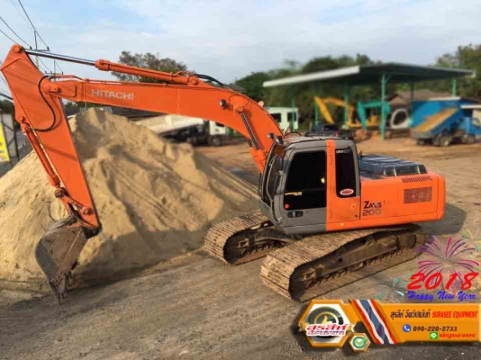 ขายรถแบ็คโฮ HITACHI ZX200-1 ใช้งาน 4 พันชั่วโมง สภาพเทพบุตร รถสวยที่สุดในประเทศไทยที่แจ้งขายปัจจุบัน