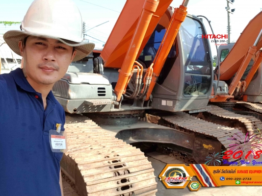 ขายรถแบ็คโฮ HITACHI ZX200-3 สภาพดี พร้อมใช้งาน จำนวน 2 คัน