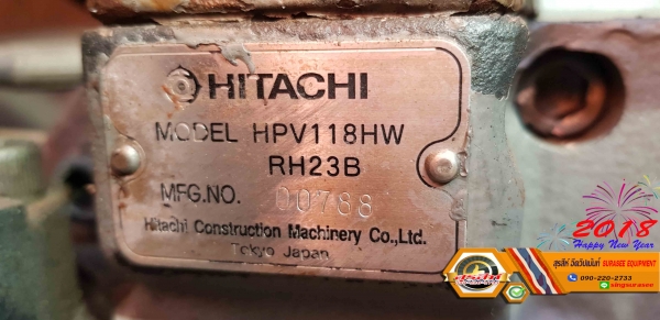 ขายรถแบ็คโฮ HITACHI ZX200-3 สภาพดี พร้อมใช้งาน จำนวน 2 คัน