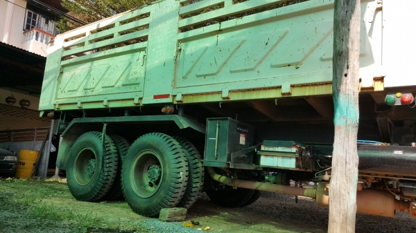 ขาย HINO 251 สองเพลาดั๊ม กระบะเหล็กสามมิตร รถปี 54