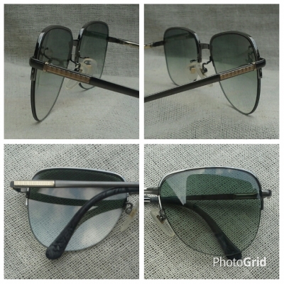 แว่นตาสูงศักดิ์ในราชสำนักอังกฤษ  'ไททาเนียมบริสุทธิ์ - สองกษัตริย์'  หายาก !  Vintage AQUASCUTUM handmade in England