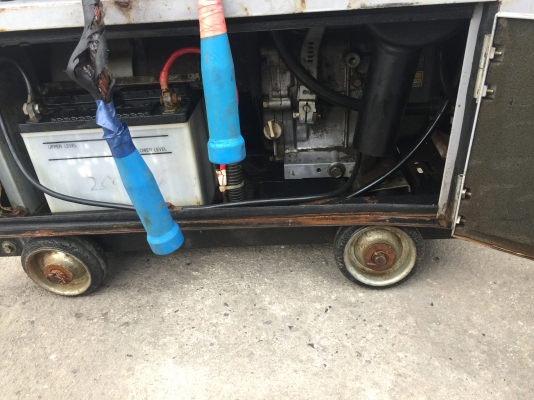 ขายเครื่องเชื่อมพร้อมปั่นไฟ AIRMAN พร้อมใช้งานญี่ปุ่นมือสอง