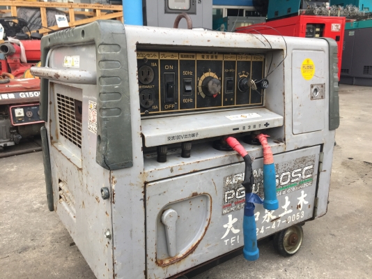 ขายเครื่องเชื่อมพร้อมปั่นไฟ AIRMAN พร้อมใช้งานญี่ปุ่นมือสอง