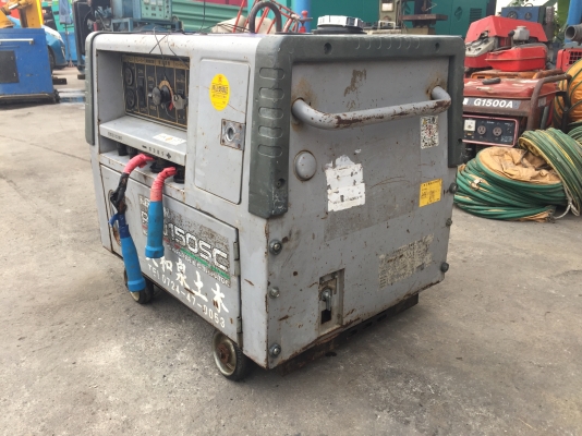 ขายเครื่องเชื่อมพร้อมปั่นไฟ AIRMAN พร้อมใช้งานญี่ปุ่นมือสอง