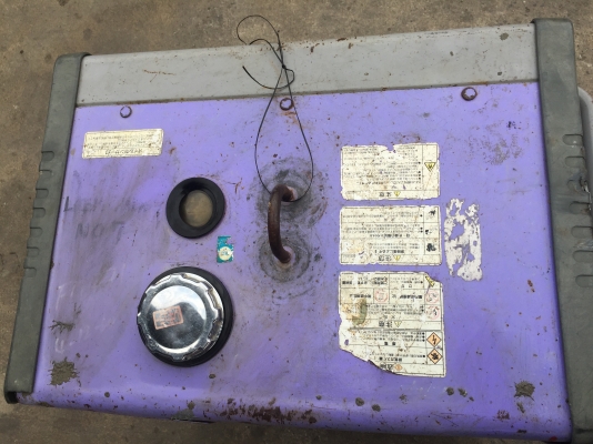 ขายเครื่องเชื่อมพร้อมปั่นไฟ AIRMAN พร้อมใช้งานญี่ปุ่นมือสอง