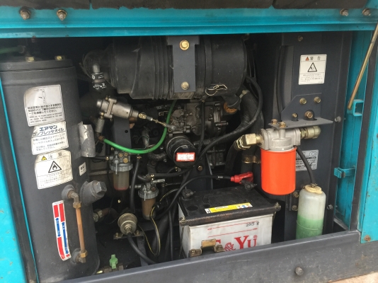 ขายปั๊มลมสกรูนำเข้า AIRMAN DPS 70 S มือสองญี่ปุ่น