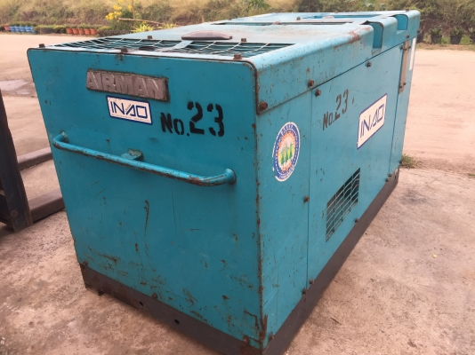 ขายปั๊มลมสกรูนำเข้า AIRMAN DPS 70 S มือสองญี่ปุ่น