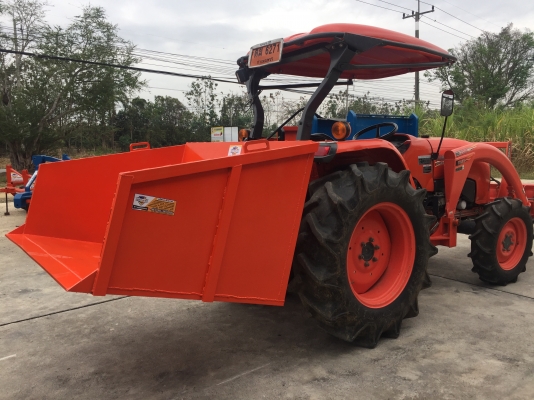 กระบะบรรทุก พ่วงรถไถ ดั้มได้ ขนาด 150 cm New JK Tractor กระบะบรรทุก พ่วงรถไถ ดั้มได้ ขนาด 150 cm New JK Tractor