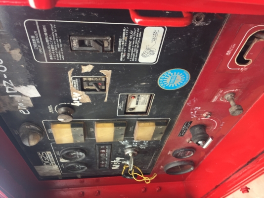 ขายตู้เชื่อมพร้อมปั่นไฟ NIPPON SHIYOมือสองญี๋ 25KVA