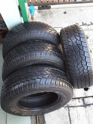 TOYO AT 245-70-16 ปี14 สวยๆ 1ชุด Made in Japan. TOYO AT 245-70-16 ปี14 สวยๆ 1ชุด Made in Japan.