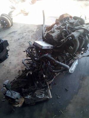 3s ออโต้ ขับหลัง พร้อมกล่อง เกียร์ สายไฟ