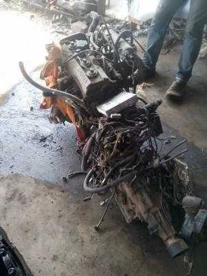 3s ออโต้ ขับหลัง พร้อมกล่อง เกียร์ สายไฟ