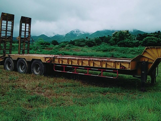 หางานรถบรรทุกหัวลากหางโรเบท  3  เพลา