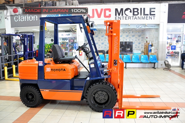 ขายรถโฟล์คลิฟท์มือสอง TOYOTA รุ่น 5FD30-42248 นำเข้าจากประเทศญี่ปุ่น 100\% ไม่เคยใช้งานในไทย ขายรถโฟล์คลิฟท์มือสอง TOYOTA รุ่น 5FD30-42248 นำเข้าจากประเทศญี่ปุ่น 100\% ไม่เคยใช้งานในไทย