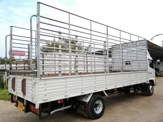 6 ล้อกลาง *Euro.3* HINO *ซีรีย์500* FC9J 175 แรงม้า คอมมอนเรว *ยาว 6.50 ม.* รถสวยเดิม+สวยจริง * รถห้