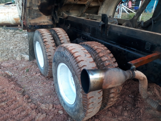 ขายKT725ดั้ม2เพลาหัวสิงไฮเทค(ใหญ่)เครื่องเดิมเกียรสโลวช่วงล่าง2เพลาเดิม