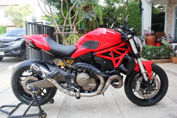 ((ฟรีดาวน์)) DUCATI Monster821 ปี2015 รถสวย พร้อมของแต่ง
