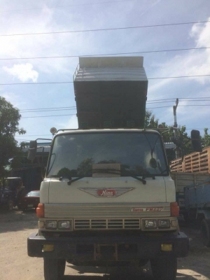 HINO 227 EM100-220แรง สองเพลาดั้ม เครื่องเดิม เกียร์เดิม สโลเดิม