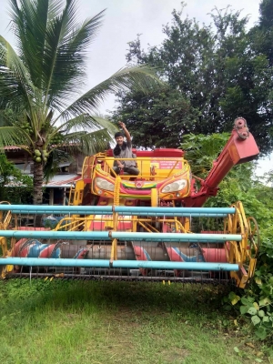 เกษตรพัฒนา รุ่นปลดหนี้ ตัวเดิน10HT เครื่องฮีโน่212แรงJO8C ปั้มไดกิ้น