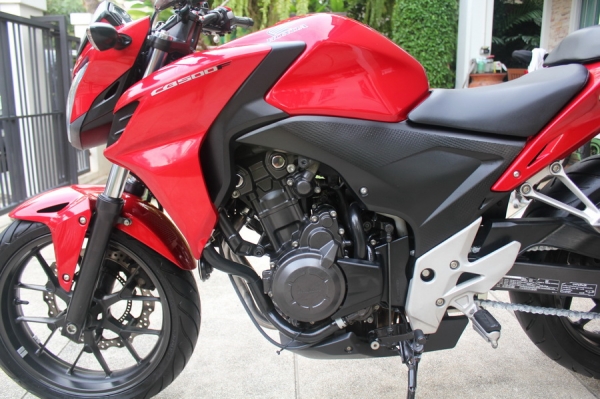 HONDA CB500f ปี2013 รถสวย ไม่เคยล้มไม่ชน ราคาเพียง119,000