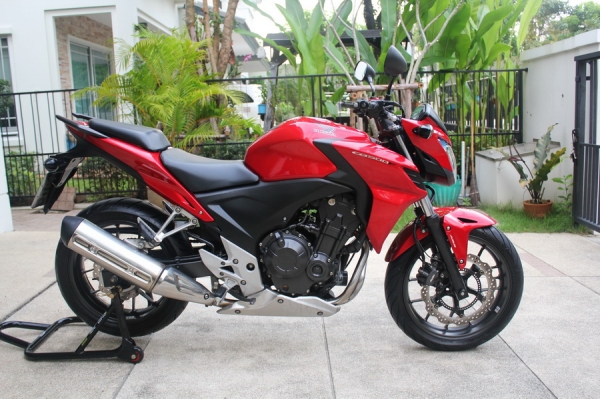 HONDA CB500f ปี2013 รถสวย ไม่เคยล้มไม่ชน ราคาเพียง119,000
