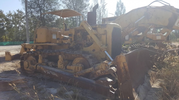 ขาย แทรกเตอร์ CAT D7G เกียร์ตัด ตีนไก่ ใบเต็ม โซ่ 70\% เอกสารใบอินวอยซ์