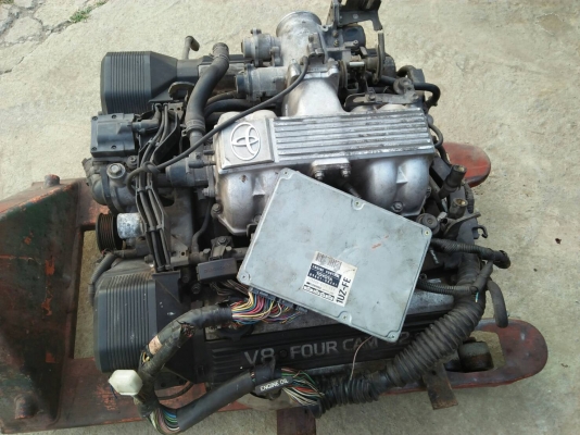 เครื่อง TOYOTA-1UZ-V8 มีใบอินวอยเลขเครื่อง