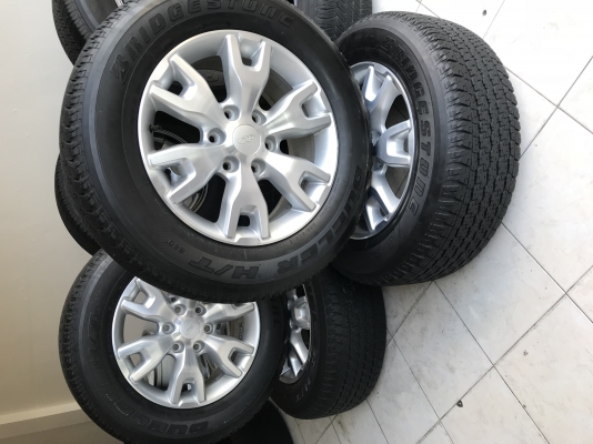 แม็ก 18 Ford ganger 3.2 พร้อมยางปี11 ยกชุด 6800- ID line Tel 0850448320