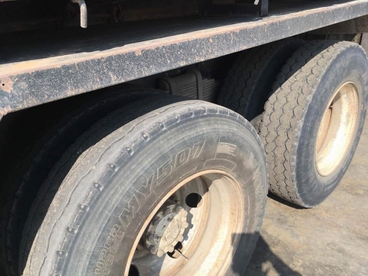 Hino 320 แรง ปี49 Hi-Torque ดั้มพ์สามมิตร แม่เดี่ยวมีระบบลาก เดิมๆบางๆ เครื่องเกียร์เดิม หัวบาง แต่งหน้าเป็นรุ่นซีรี่ 500 พร้อมใช้งาน Hino 320 แรง ปี49 Hi-Torque ดั้มพ์สามมิตร แม่เดี่ยวมีระบบลาก เดิมๆบางๆ เครื่องเกียร์เดิม หัวบาง แต่งหน้าเป็นรุ่นซีรี่ 500 พร้อมใช้งาน