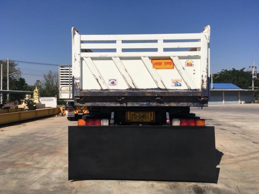 Hino 344 แรง ปี 58 แม่ลูกกระบะดั้มพ์สามมิตร ลูก 3 เพลาแท้ เดิมบางทุกจุด สภาพสวยพร้อมใช้งาน ทะเบียนพร้อม