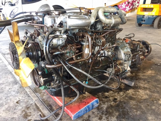 ขายเครื่อง Nissan PE6 Turbo ท่ออ้อม 285 แรงม้า